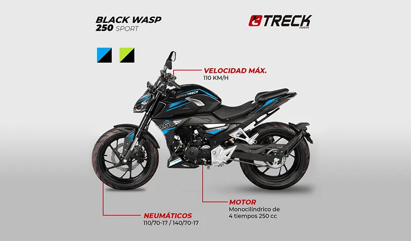 BLACK WASP 250CC
