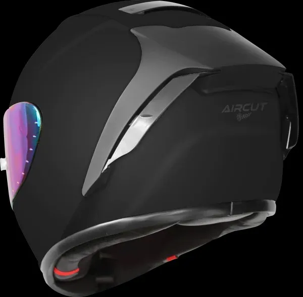 CASCO AIRCUT NEGRO MATE