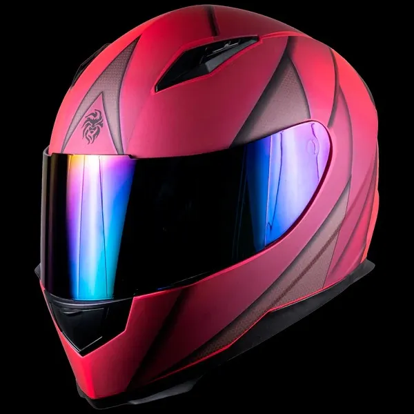 CASCO NOVAK BLADE METAL ROSA