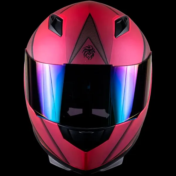 CASCO NOVAK BLADE METAL ROSA
