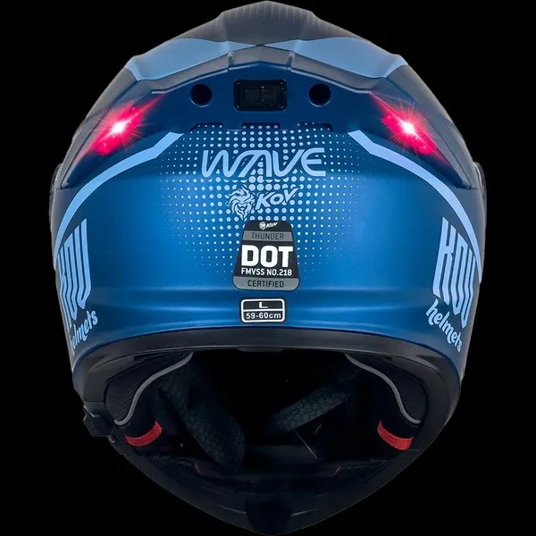 CASCO THUNDER WAVES AZUL