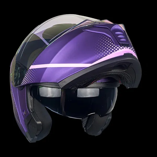 CASCO THUNDER WAVES MORADO