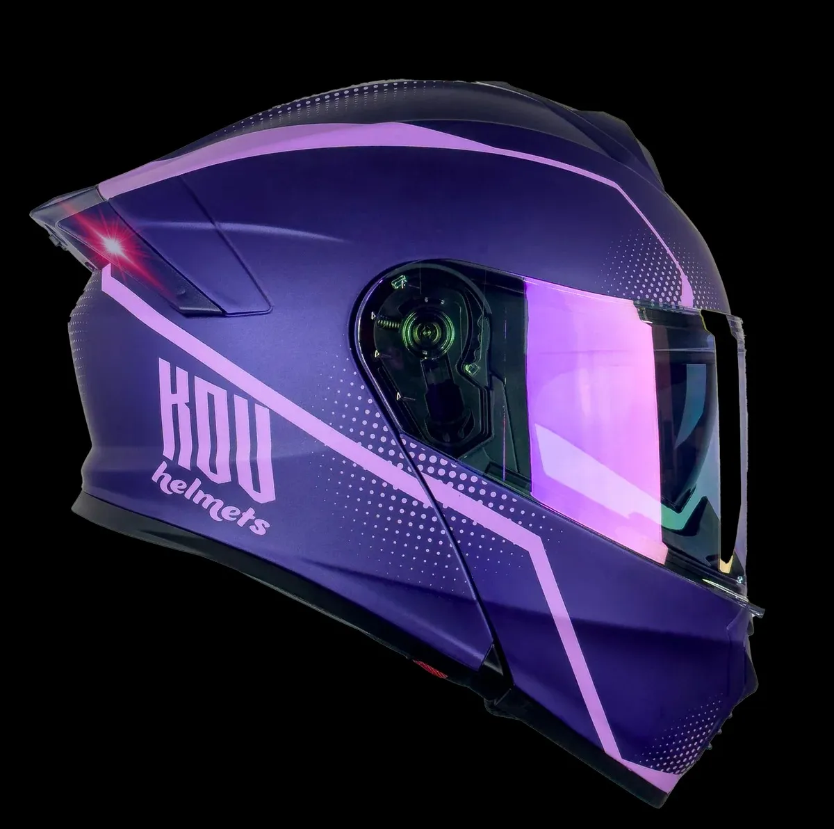 CASCO THUNDER WAVES MORADO