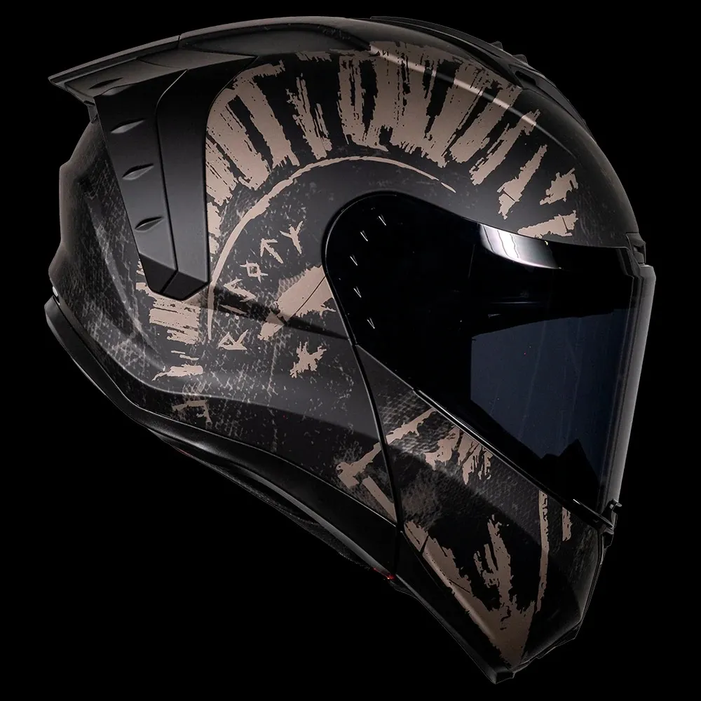 CASCO SNOW GLADIATOR NEGRO MATE