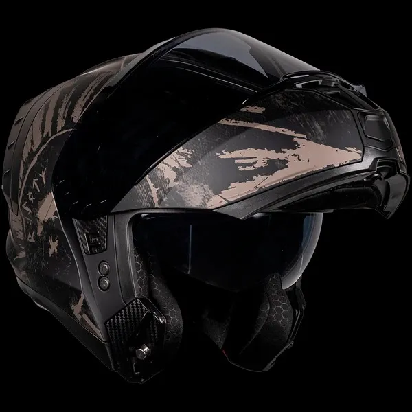 CASCO SNOW GLADIATOR NEGRO MATE