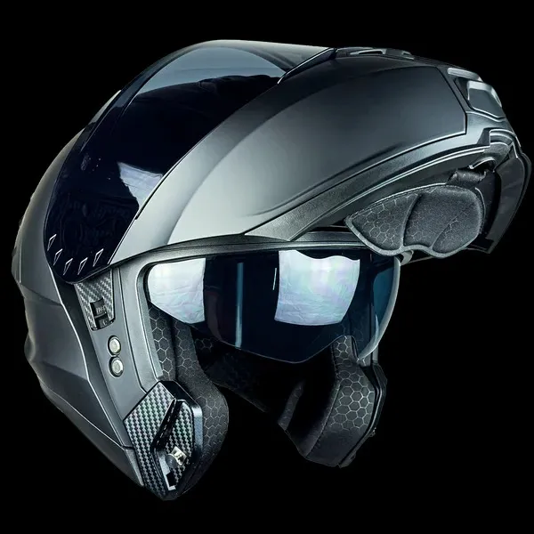 CASCO SNOW NEGRO MATE